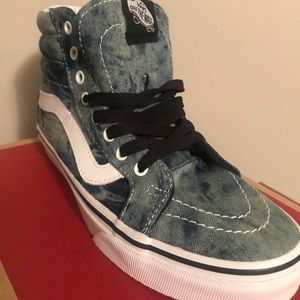 Acid denim Vans
